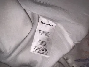 New Reformation Reformation Frankie Linen Maxi Dress sz 4 thumbnail 9