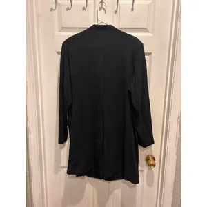 CAbi Maestro Jacket 3903 Women's 2XL Black Ponte Knit Long Blazer Coat Versatile thumbnail 5