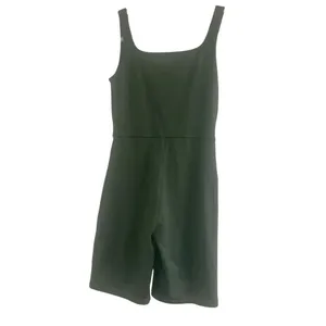✨Babaton Contour Squareneck Green Sz Small Romper✨ thumbnail 10