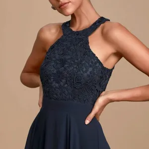 Lulus ✨ Picture Perfect Navy Blue Lace Maxi Dress✨ thumbnail 10