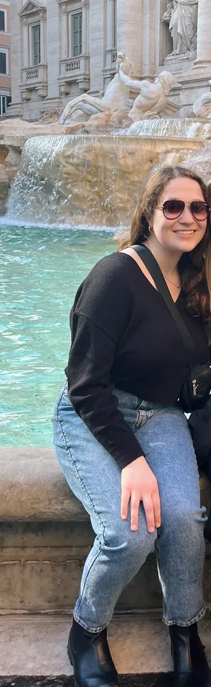 Black V-Neck H&M Sweater thumbnail 3