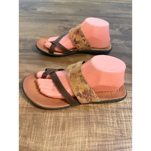 BOC Born Concept Women Brown Cork Strap Thong Sandals‎ Size 9 thumbnail 9