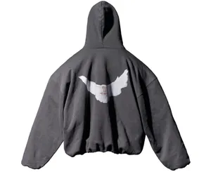 Yeezy Gap Engineered by Balenciaga Dove Hoodie Black thumbnail 2