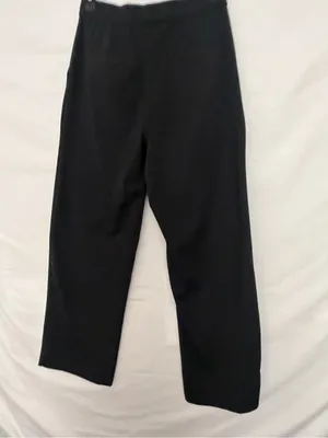 Halara High Waisted Wide Leg Dress Pants Black Pleated Pull On Trousers(A921) thumbnail 12
