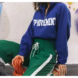 NWT FP Movement‎ Free People For the Win Logo Quarter Zip Sz Sm thumbnail 3