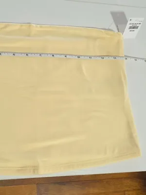 Hollister Soft Stretch Seamless Fabric Tube Top - Butter Yellow - Women's Size M thumbnail 5