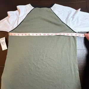 Fox Racing Womens Mesh Raglan Long Sleeve Shirt Olive Green‎ White M Salt Flats thumbnail 10