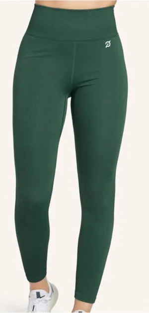 Peloton Seamless High Rise Leggings Women's M/L Green Activewear thumbnail 1