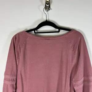 Pink Victorias secret dog logo Large tee shirt long sleeve Casual‎ thumbnail 8