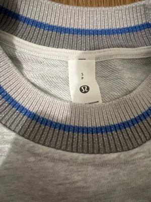 Lululemon Perfectly Oversized ringer Crew thumbnail 4