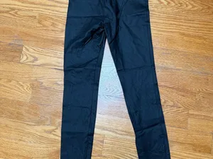 ☀️Zara Black Stretch Waistband Pants thumbnail 6
