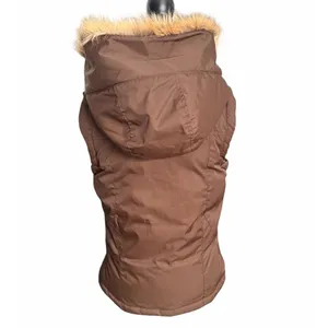 Columbia Women's Puffer Vest with Hood Brown purple Size Small thumbnail 3