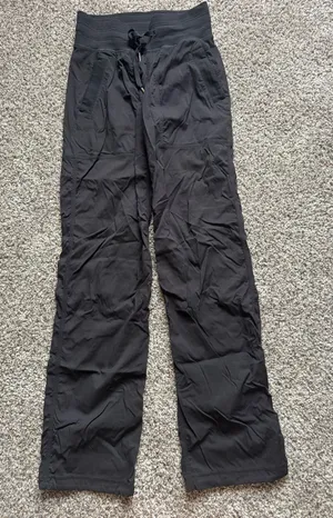Lululemon Dance Studio Pants Full Length Black  thumbnail 1