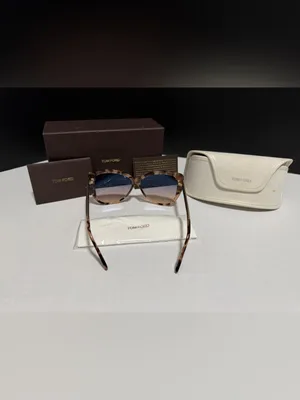 Tom Ford Reveka‎ Women's Tortoiseshell Frame Sunglasses with Gradient Lenses thumbnail 4