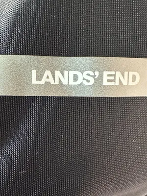 Lands End Womens Blouson Chlorine Resistant Tankini Swim Top in Black Size 16 thumbnail 6