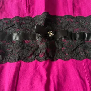 💖 HOT PINK NO-WIRE CORSET TOP 💖 Y2K Barbiecore | Lace + Diamanté Detail | Comfy Snatched Fit thumbnail 3
