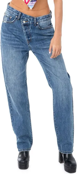 Edikted Crossover Jeans thumbnail 1