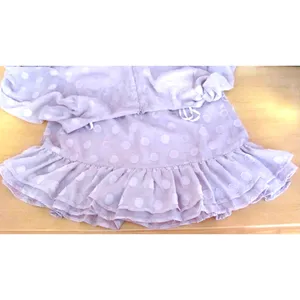 Lulus Just Spotted Dot Jacquard Ruffled Mini Dress thumbnail 10