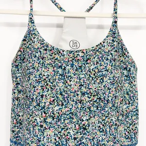 Sage Collective Womens Ditsy Floral Racerback Athletic Active Tennis Dress M thumbnail 2
