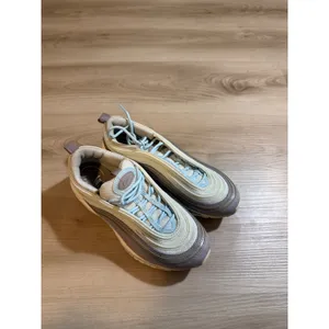 Nike Air Max 97 Plum Chalk Light Cream 8 Women Sneakers 921733-018 Running thumbnail 2