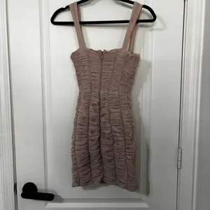 HOUSE OF CB Cate Ruched Minidress in Crystal Size XS thumbnail 6