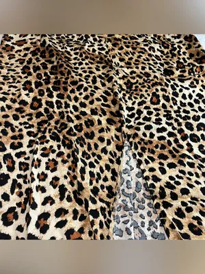 PrettyLittleThing Plus Leopard Satin Lace Cut Out Maxi Dress 18 NWT thumbnail 11