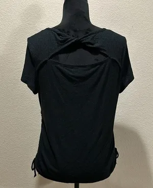 Black Blouse Size XL thumbnail 2