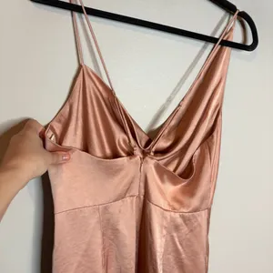 NWT Significant Other Aria Cowl Neck Maxi Dress in Nougat thumbnail 6