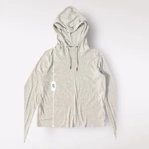 GAIAM Flare Sleeve Athletic Womens Hoodie Size Small Gray Casual Lounge‎ thumbnail 4