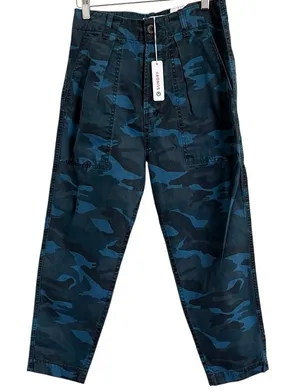 Sundry Nwt Camo Pocket Pant - Mineral Wash Blue Size 25 thumbnail 1