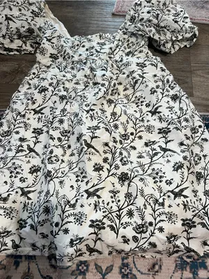 Urban Outfitters Laura Ashley Penelope Toile Cottagecore Babydoll Dress thumbnail 9