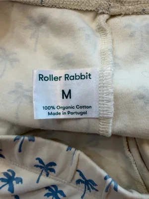 Rare Roller Rabbit x Faherty Palms Polo Pajama Set - Blue/Cream thumbnail 7