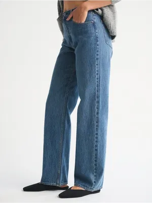 Abercrombie curve love loose High rise thumbnail 2