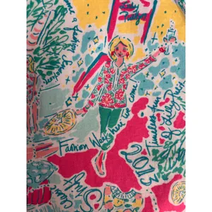 Lilly Pulitzer Camden Dress In The‎ Beginning Pastel Pink Blue Sleeveless Resort thumbnail 6