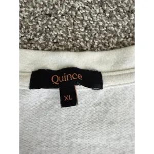 Quince Ivory French Terry Crewneck Sweatshirt XL Relaxed Fit thumbnail 3