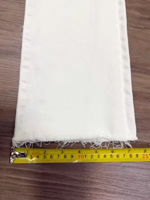 MOTHER Hustler Ankle Fray Jeans 23 Fairest of Them All White $228 thumbnail 11