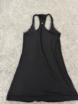 Lululemon black razor back tank top thumbnail 8
