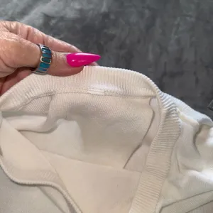 Lululemon Cashlux‎ Still At Ease Cream Open Tulip Back Long Sleeve Knit Sweater thumbnail 12