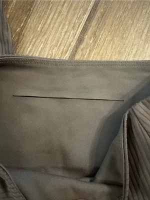 girlfriend collective Ribbed High-Rise Leggings in Olive thumbnail 2