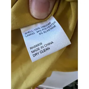 Antonio Melani Layla Satin Faux Wrap Asymmetrical Bright Olive Dress Size 0 thumbnail 9