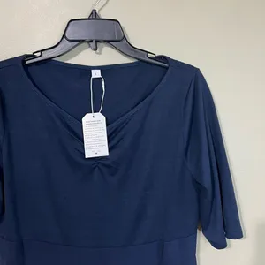 Amazon NWT large blue maxi dress‎ thumbnail 2