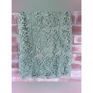 Lulu’s Hidden Talent Backless Dress NEW Women’s Large Lace Green Sheath Summer thumbnail 10