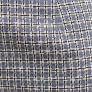 Reformation Franklin Pant Light Blue Check Plaid Print NWT Size 6 thumbnail 4