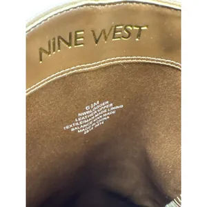 Nine West Womens Brown Knee-High Riding Leather Boots 6.5M SKU 7435 thumbnail 12