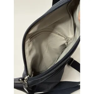 Baggallini Mini Sling Crossbody Shoulder Bag Navy Blue Everyday‎ Run Walk Active thumbnail 5