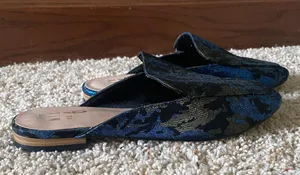Sparkly Patterned Mules thumbnail 7