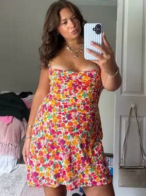PRINCESS POLLY Floral Mini Dress thumbnail 1