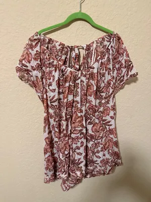 Free People Kauai Getaway Printed Tunic size medium/large thumbnail 3