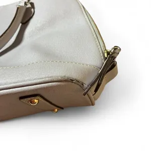 Dooney & Bourke Saffiano Leather Dome Satchel‎ Light Grey Crossbody Bag thumbnail 2