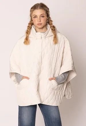 Quilted Poncho thumbnail 1